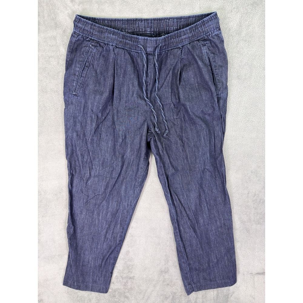 Old Navy Jeans Womens XL Blue Dark Wash‎ High Rise Billie Straight Pull On